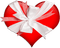 soave deco valentine bow heart  black white red - gratis png geanimeerde GIF