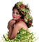 loly33 femme muguet - Free PNG Animated GIF