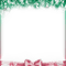 soave frame christmas winter branch pine bow - Free PNG Animated GIF