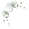 Coeur Fleur Blanc :) - 免费PNG 动画 GIF