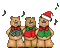 Singing Christmas bears