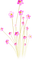 Fleur.Flowers.pink.deco.Victoriabea - PNG gratuit GIF animé