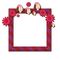 Small Red/Pink Frame - PNG gratuit GIF animé