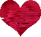 Red Water Heart - GIF animé gratuit GIF animé