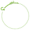 soave text summer summertime deco circle green