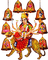 Maa Durga - бесплатно png анимированный гифка