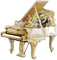 Piano ** - PNG gratuit GIF animé