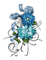 Flowers blue bp - безплатен png анимиран GIF
