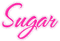 sugar pink glitter text sparkles - Бесплатный анимированный гифка анимированный гифка