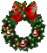 Noël Couronne de noël_Christmas Christmas wreath_gif_tube - Free animated GIF Animated GIF