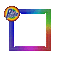 Small Rainbow Frame - Безплатен анимиран GIF анимиран GIF