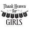 Kaz_Creations Text Thank Heaven For Little Girls - png grátis Gif Animado