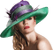 Chapeau plume - bezmaksas png animēts GIF