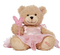 Teddy.Bear.Ours.Pink.Peluche.Victoriabea - png gratis GIF animasi