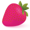 Strawberry Pink Green -  Bogusia - bezmaksas png animēts GIF