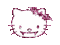 Emo Hello Kitty Glitter Edit #11 (VantaBrat) - Gratis animeret GIF animeret GIF