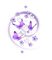 papillon violet.Cheyenne63 - ilmainen png animoitu GIF