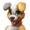 dog by nataliplus - ücretsiz png animasyonlu GIF