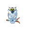 Owl - GIF animasi gratis