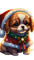 loly33 chien noël - 免费PNG 动画 GIF