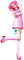Space Channel 5 ulala pink outfit - zdarma png animovaný GIF
