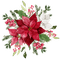 Christmas flower deco 🏵asuna.yuuki🏵 - PNG gratuit GIF animé