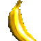 Rotating Food Banana Spinning Fruit - GIF animate gratis GIF animata