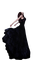 gothic woman dark black - δωρεάν png κινούμενο GIF