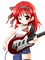 anime-guitare - PNG gratuit GIF animé