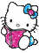 HELLO KITTY - 免费动画 GIF 动画 GIF