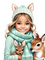 loly33 enfant biche hiver - безплатен png анимиран GIF