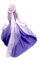 woman in purple - kostenlos png Animiertes GIF
