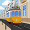 street car, tram, trolly bp - GIF animado gratis GIF animado
