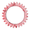 kikkapink deco scrap frame circle pink - besplatni png animirani GIF