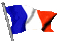 france flag - Безплатен анимиран GIF анимиран GIF