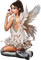 Woman. Angel. Fantasy. Leila - δωρεάν png κινούμενο GIF