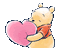 Sweet Winnie Pooh - GIF animé gratuit GIF animé