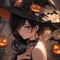 Halloween Girl - Darmowy animowany GIF