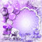 soave background animated birthday  gift purple
