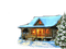 winter house - PNG gratuit GIF animé