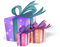 kikkapink deco scrap birthday gift - gratis png geanimeerde GIF