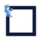 Small Blue Frame - png gratis GIF animado