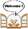 Welcoming teddy - Bezmaksas animēts GIF animēts GIF