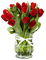 Kaz_Creations Flowers Deco Flower Colours Vase - gratis png animeret GIF