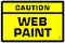 caution web paint - Δωρεάν κινούμενο GIF κινούμενο GIF