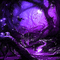 soave background  fantasy gothic forest purple - GIF animé gratuit GIF animé