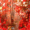 soave background animated autumn forest red