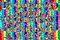 Ouija board rainbow stripes glitter - Бесплатни анимирани ГИФ анимирани ГИФ