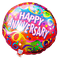 Kaz_Creations Deco  Balloons Occasion Anniversary - PNG gratuit GIF animé