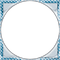 soave frame circle vintage texture blue brown - png gratis GIF animado